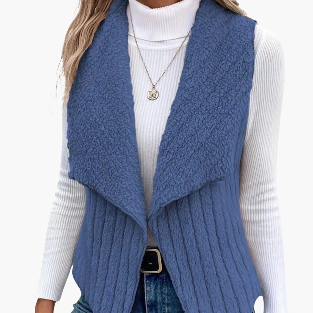 Elarova | Strukturierte Weste für Damen