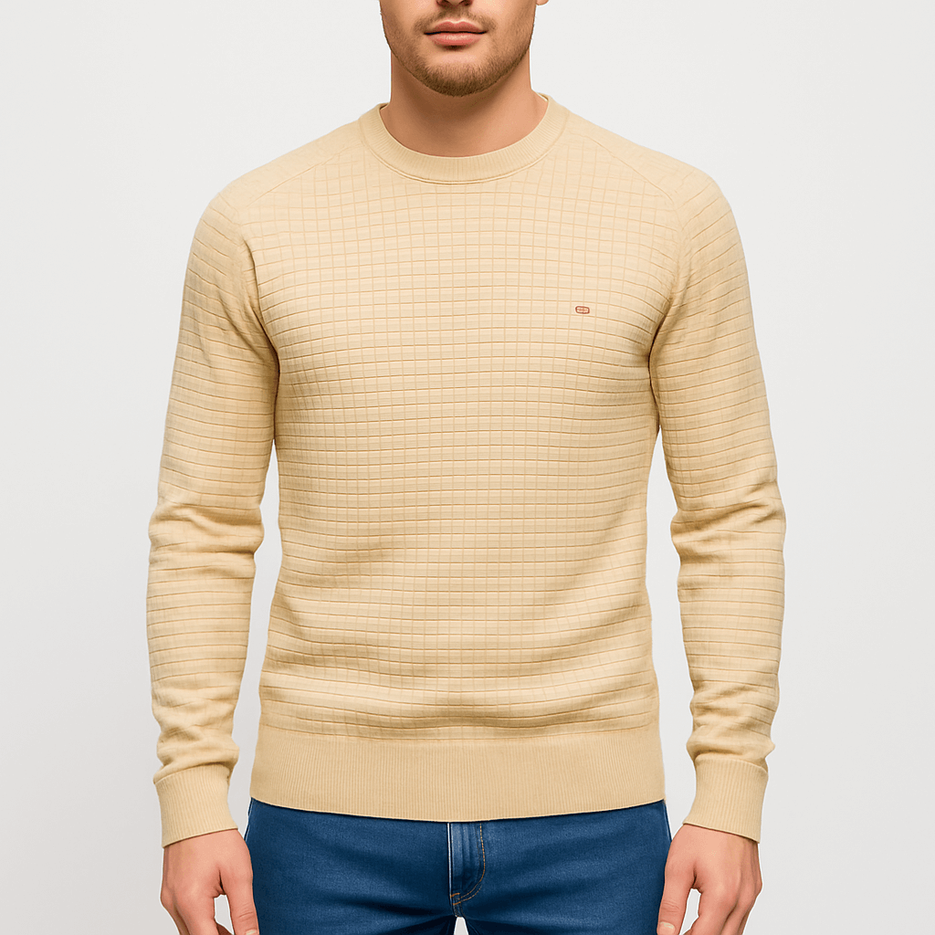 Elarova | Strukturierter Strickpullover