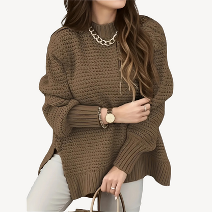 Elarova | Strukturierter Strickpullover für Damen