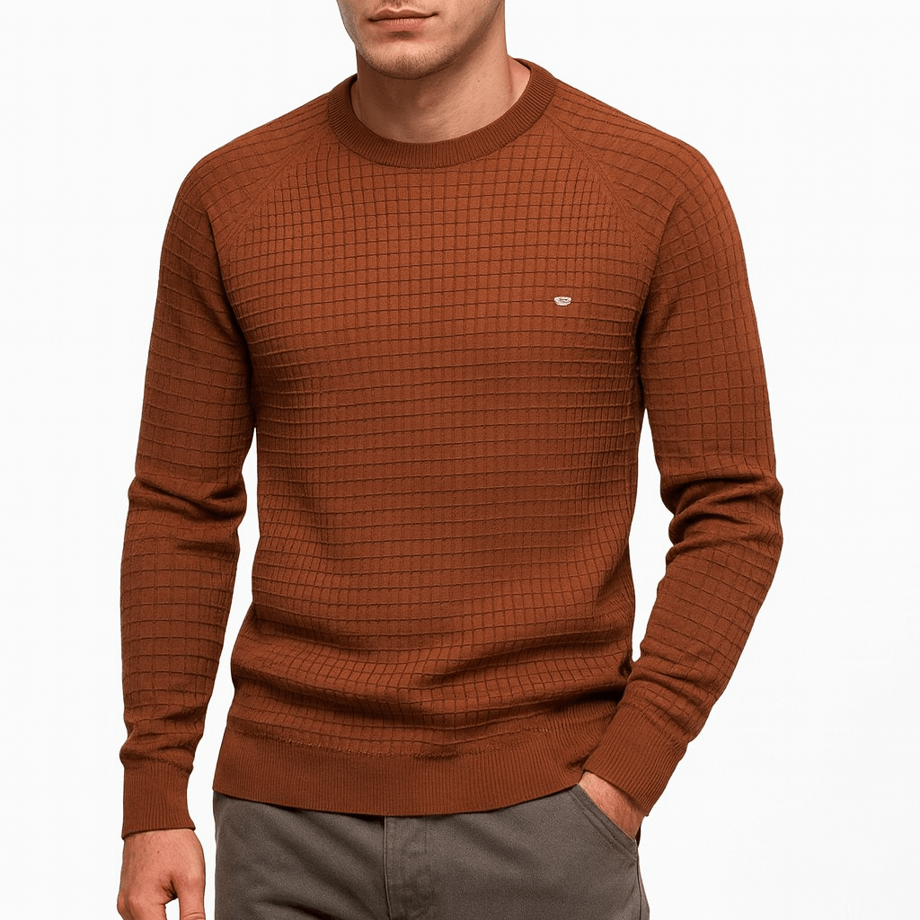Elarova | Strukturierter Strickpullover
