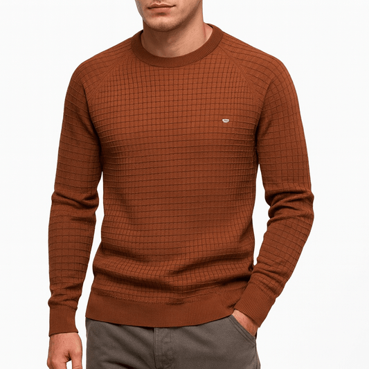 Elarova | Strukturierter Strickpullover