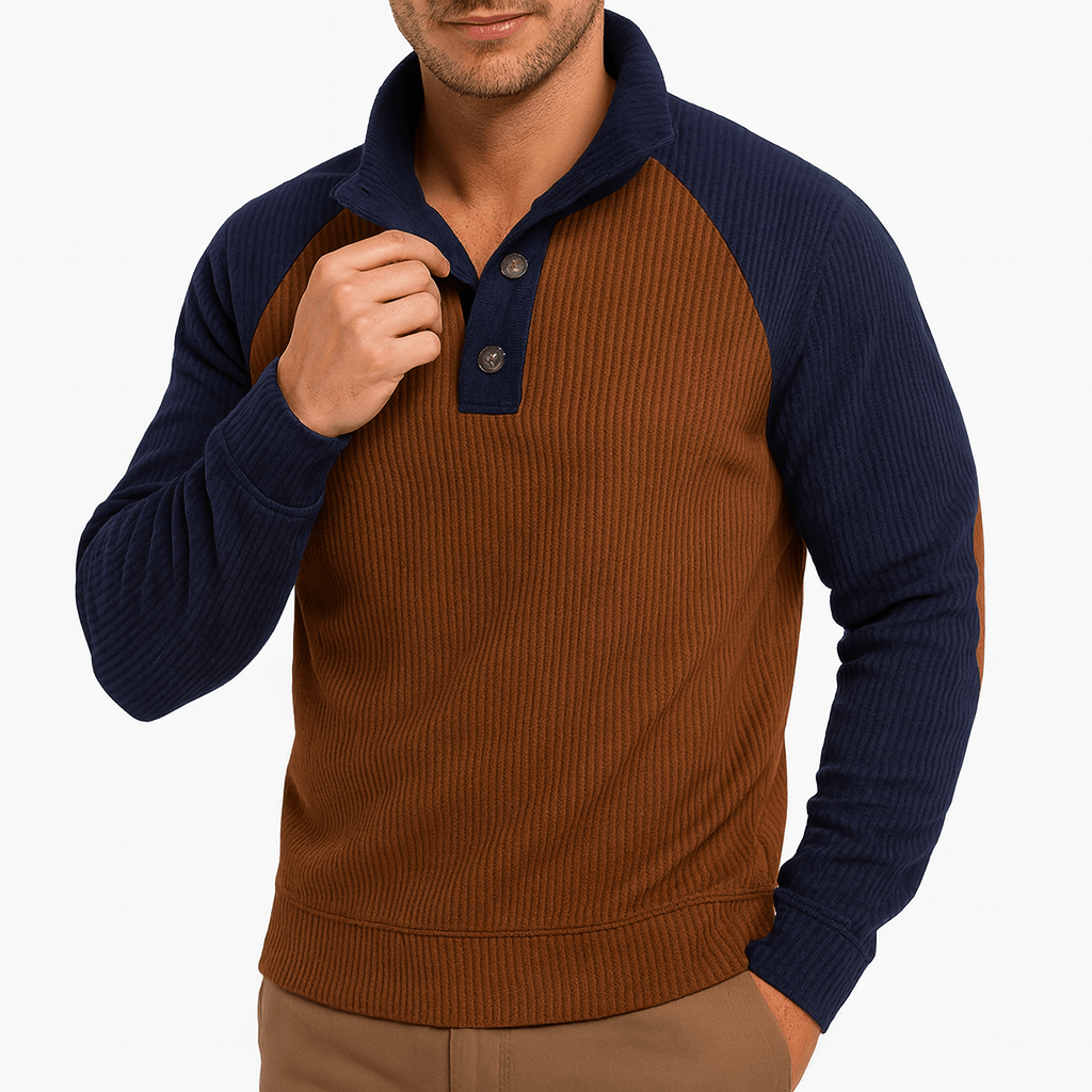 Elarova | Strukturiertes Strick-Sweatshirt