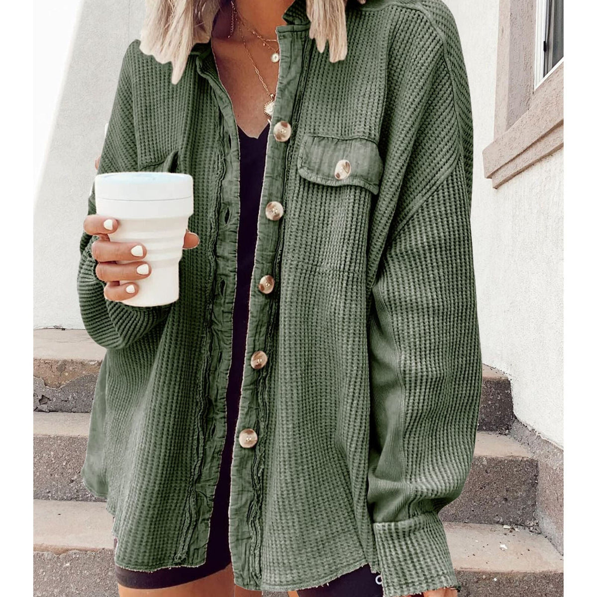 Elarova | Stylische Strickjacke