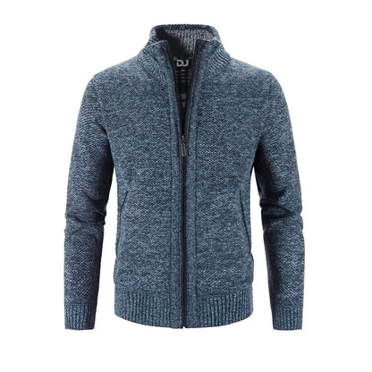 Elarova | Stylische Strickjacke mit Reißverschluss für Herren