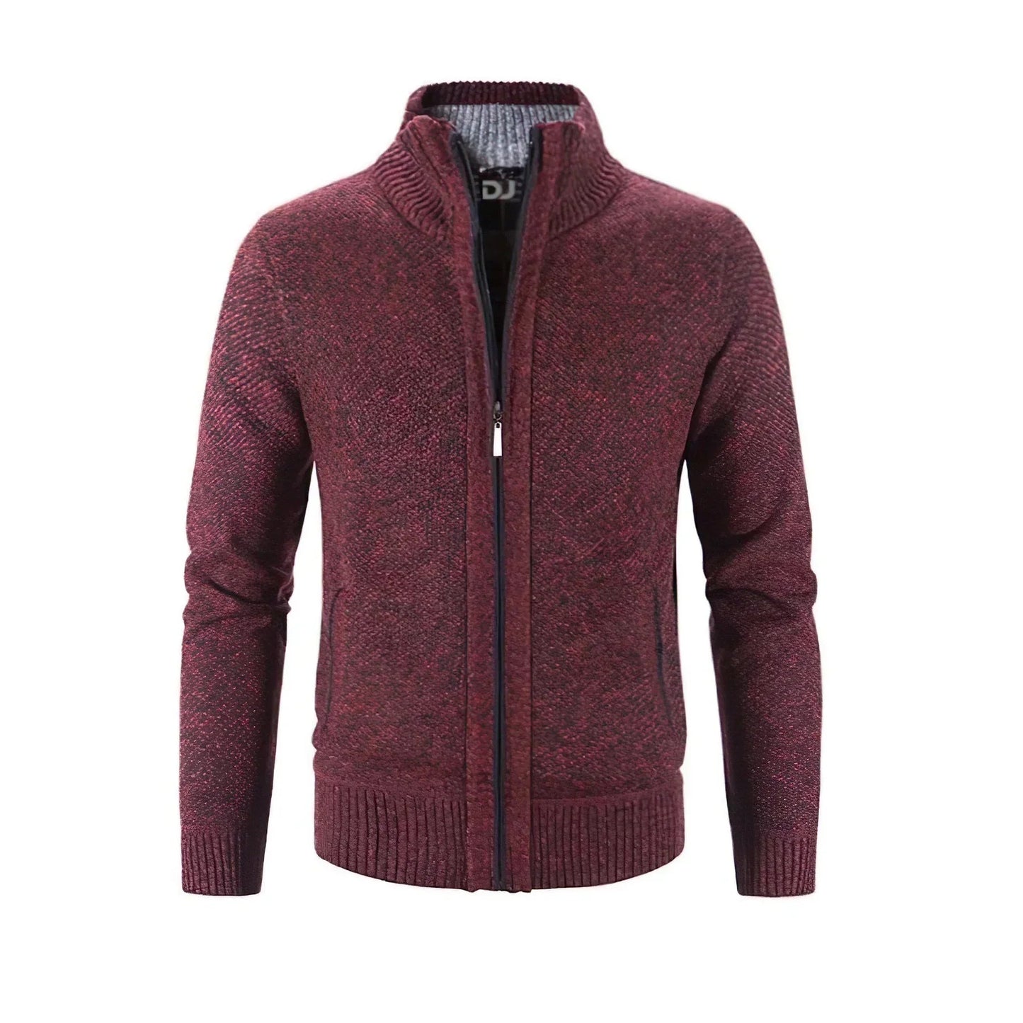 Elarova | Stylische Strickjacke mit Reißverschluss für Herren