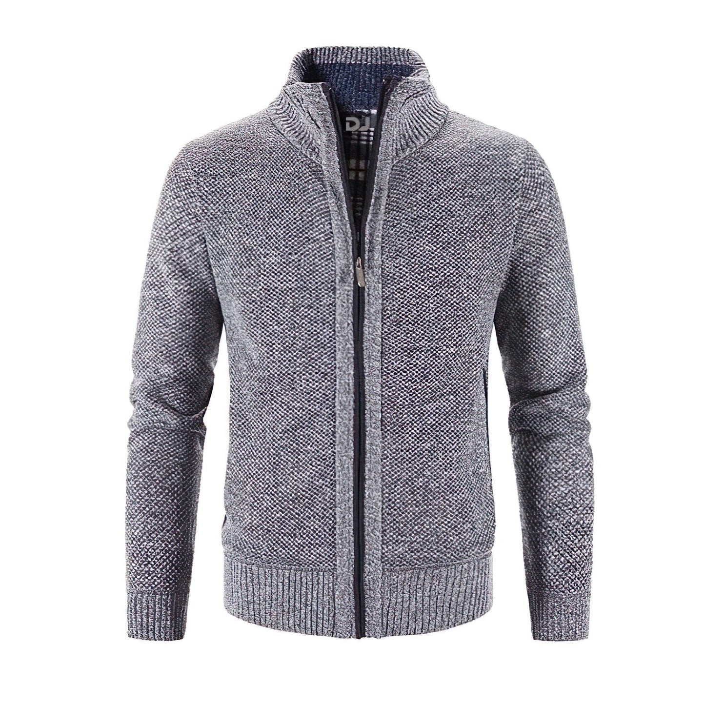 Elarova | Stylische Strickjacke mit Reißverschluss für Herren