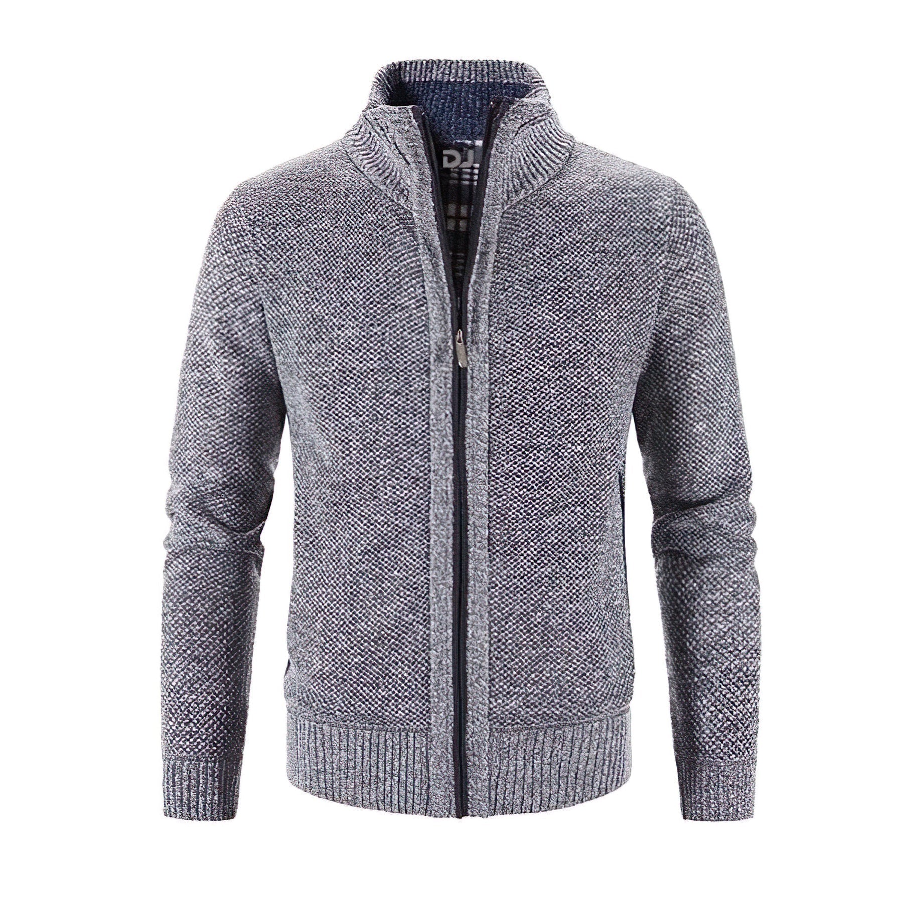 Elarova | Stylische Strickjacke mit Reißverschluss für Herren