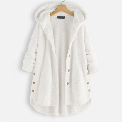 Elarova | Stylische, Superweiche Fleece-Kapuzenjacke