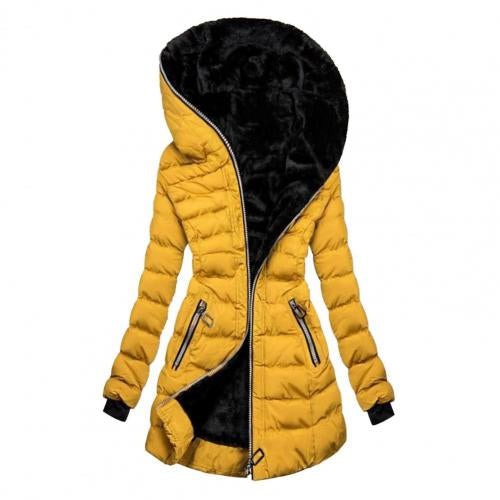 Elarova | Stylische lange Winterjacke