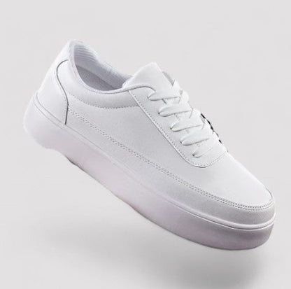 Elarova | Stylische weiße Sneaker für Herren mit komfortablem Design