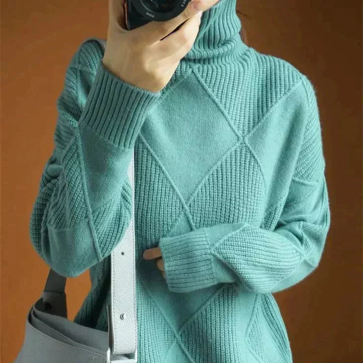 Elarova | Stylischer Rollkragenpullover
