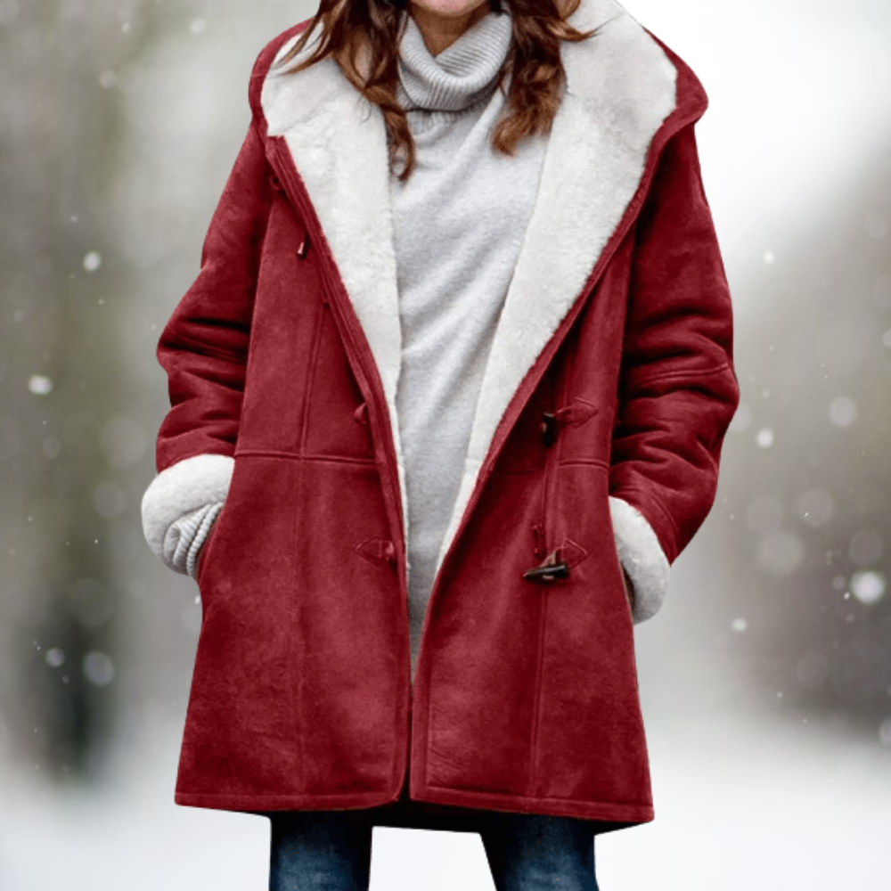 Elarova | Stylischer ethnischer Knopf-Hoodie-Cardigan für Frauen