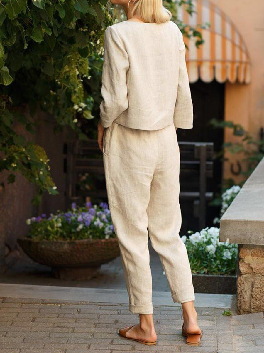 Elarova | Stylisches zweiteiliges Set für Damen
