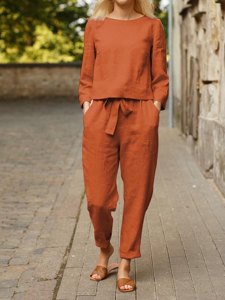 Elarova | Stylisches zweiteiliges Set für Damen