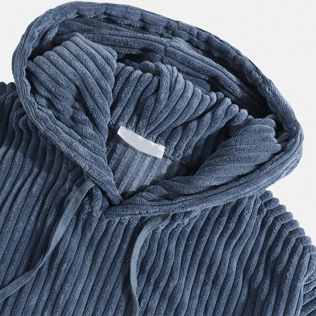 Elarova | Sweatshirt mit Kapuze aus Cord
