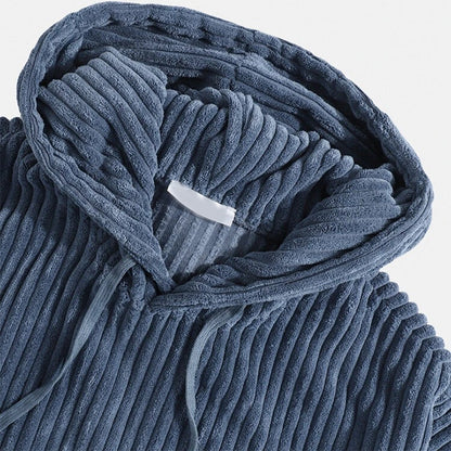 Elarova | Sweatshirt mit Kapuze aus Cord