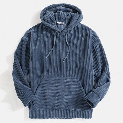 Elarova | Sweatshirt mit Kapuze aus Cord