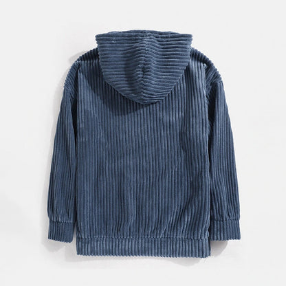 Elarova | Sweatshirt mit Kapuze aus Cord