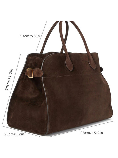 Elarova | Tasche Aus Hochwertigem Wildleder