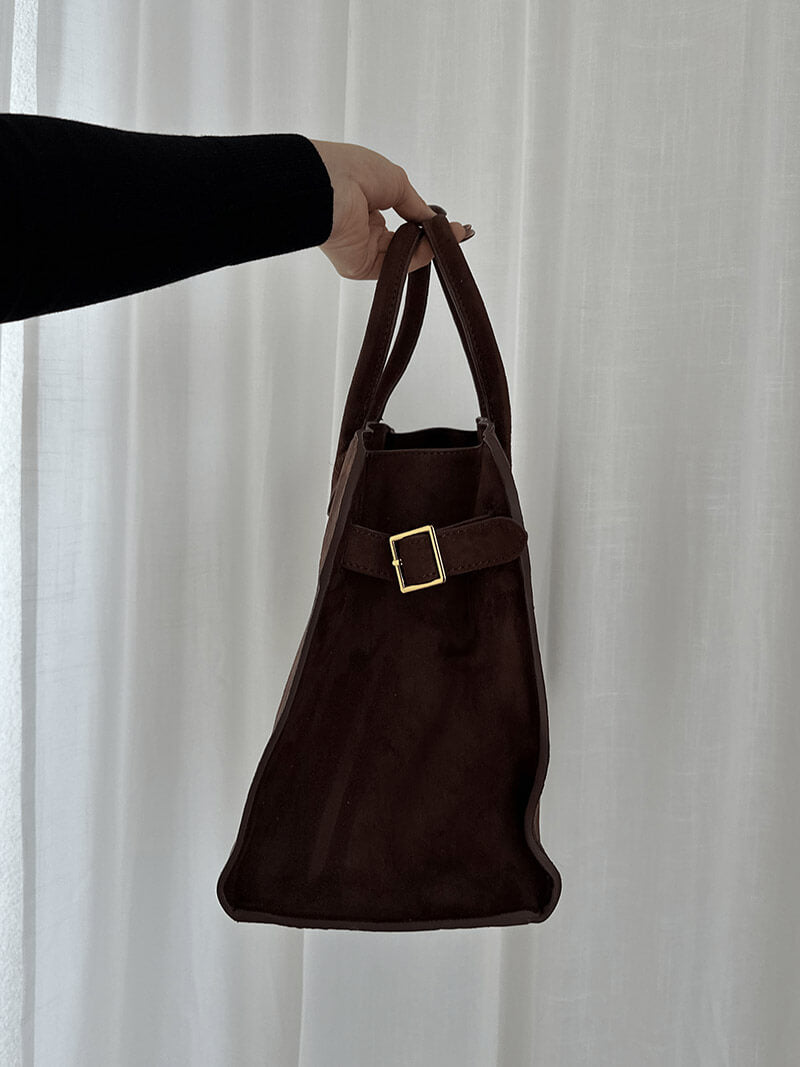 Elarova | Tasche Aus Hochwertigem Wildleder