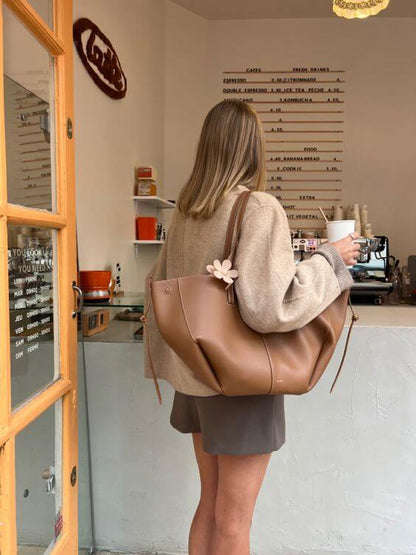 Elarova | Tasche Groß Verstellbarer Riemen Schultertasche Shopper Tasche