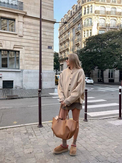 Elarova | Tasche Groß Verstellbarer Riemen Schultertasche Shopper Tasche