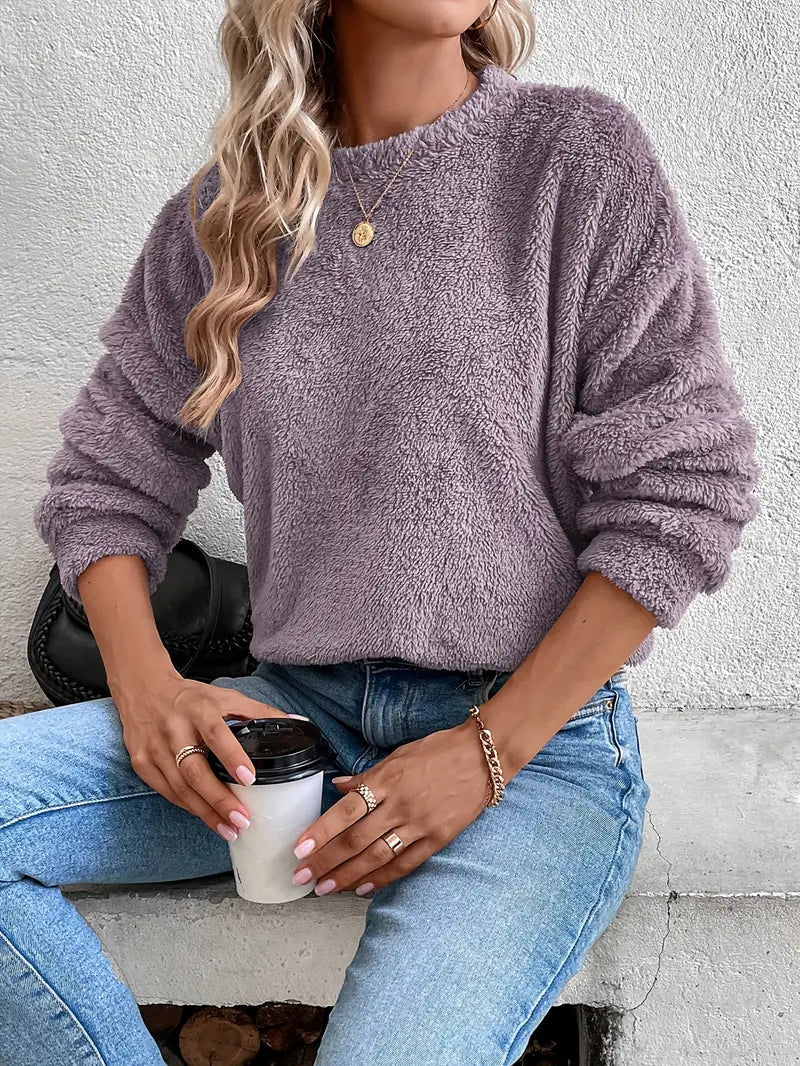 Elarova Teddy-Pullover für kaltes Wetter