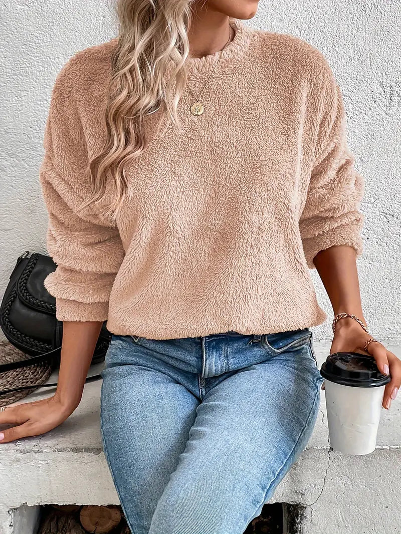 Elarova Teddy-Pullover für kaltes Wetter