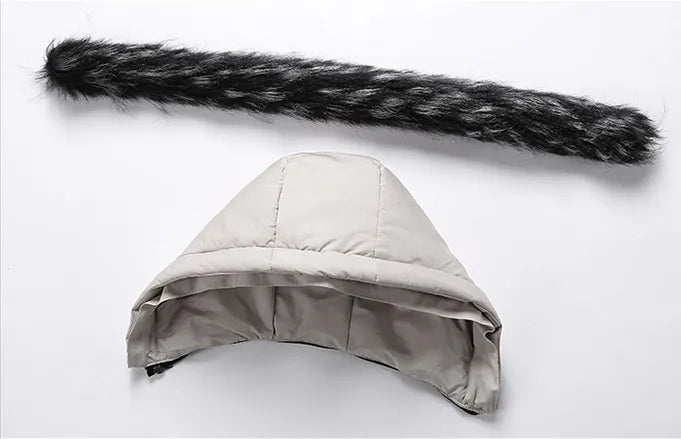 Elarova | Thermo-Winterjacke mit Kapuze für Herren