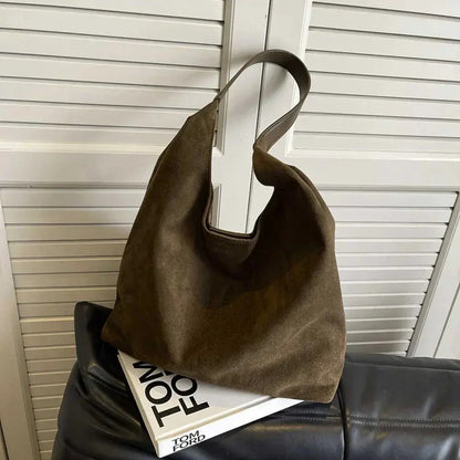Elarova | Tote Tasche Aus Wildleder