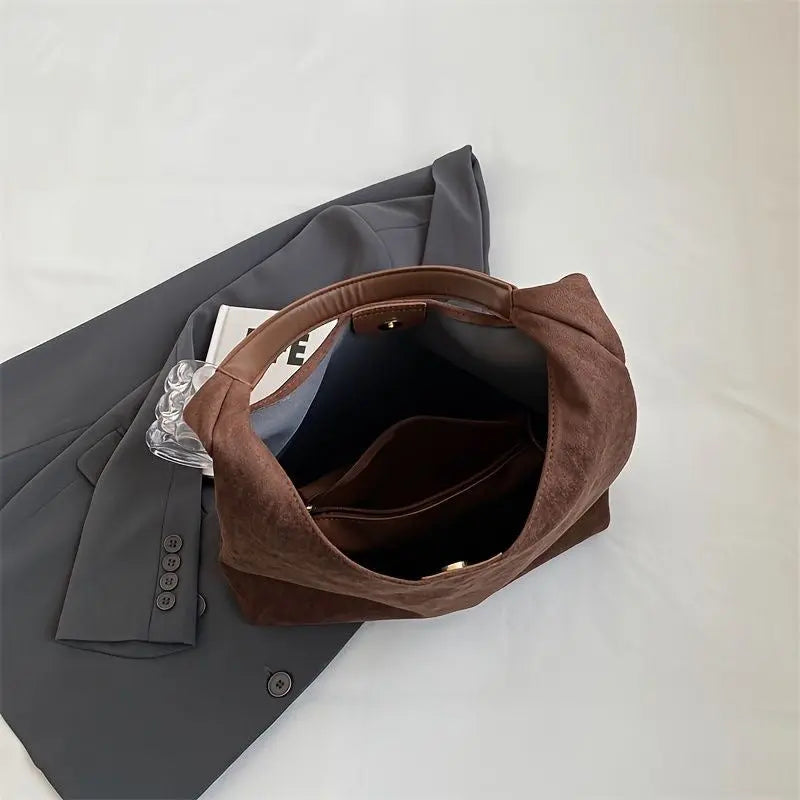 Elarova | Tote Tasche Aus Wildleder
