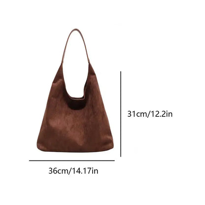 Elarova | Tote Tasche Aus Wildleder