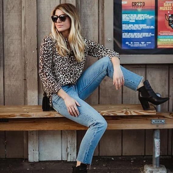 Elarova | Trendige Bluse im Leo-Muster