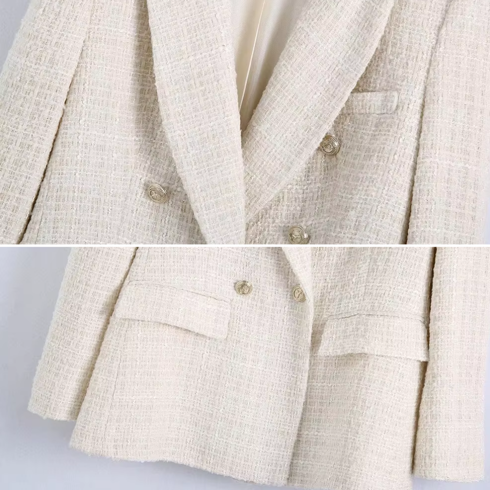 Elarova | Tweed-Blazer für Damen