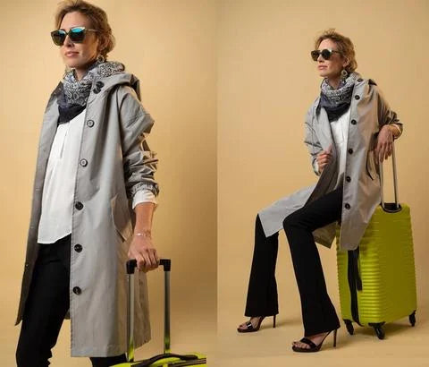 Elarova | Übergröße Regenjacke
