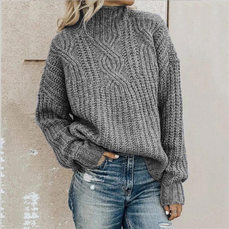 Elarova | Übergröße Rollkragenpullover
