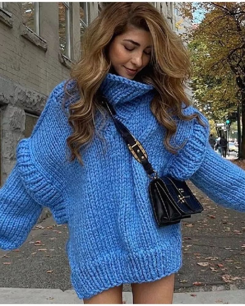 Elarova | Übergrösse StrickPullover
