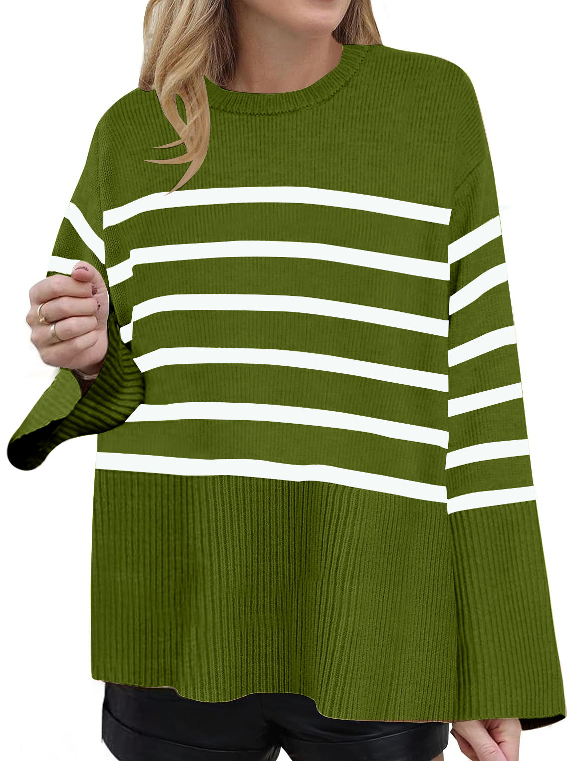 Elarova | Übergrösse StrickPullover