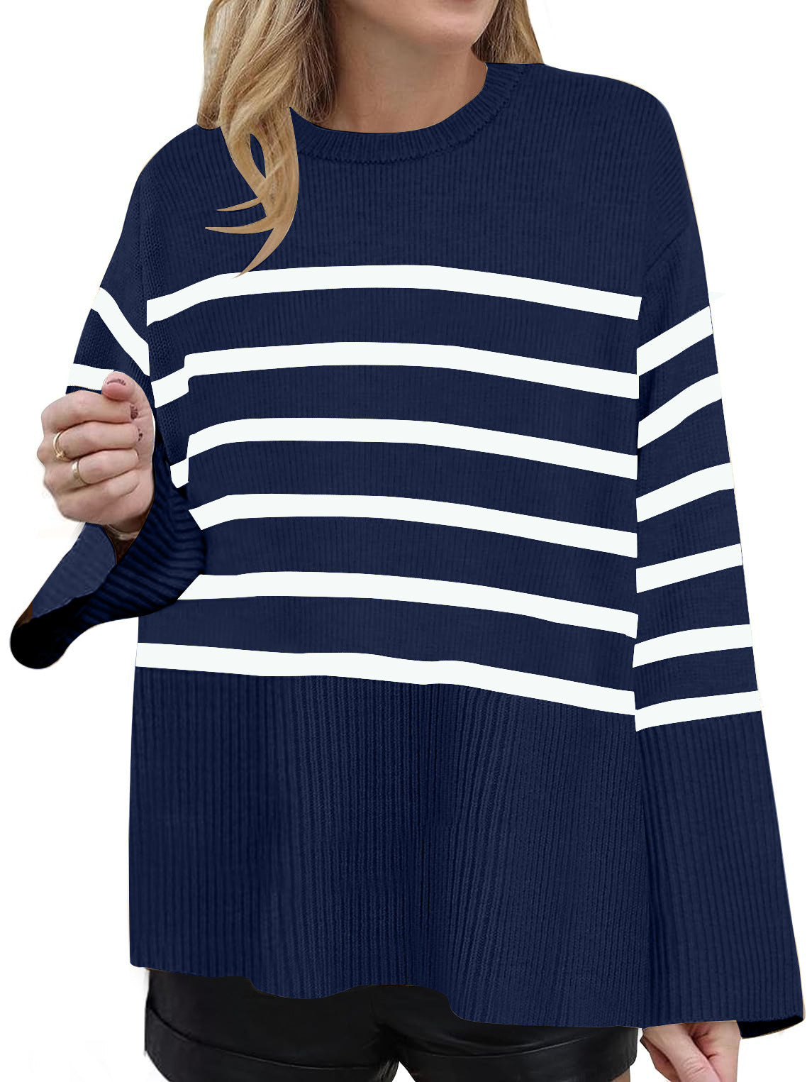 Elarova | Übergrösse StrickPullover