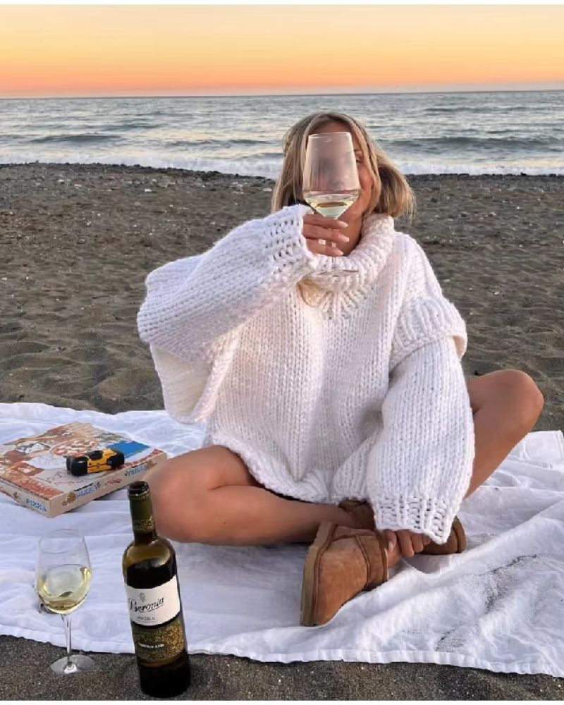 Elarova | Übergrösse StrickPullover