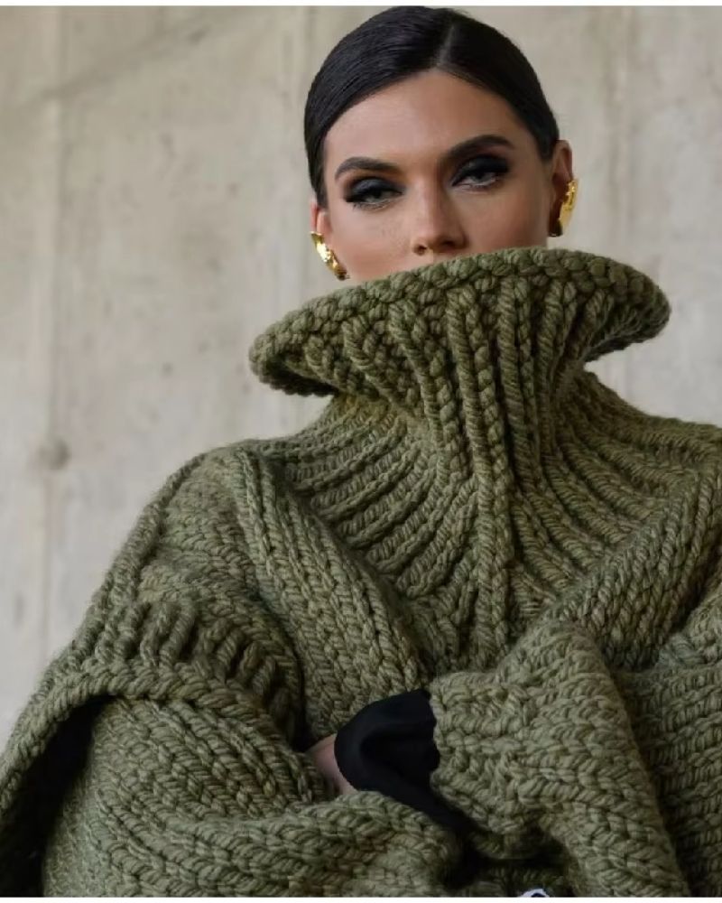 Elarova | Übergrösse StrickPullover