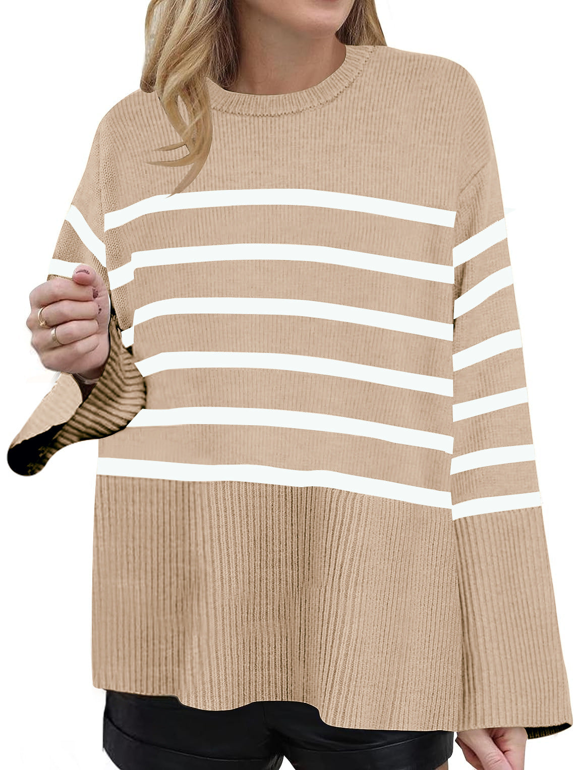 Elarova | Übergrösse StrickPullover
