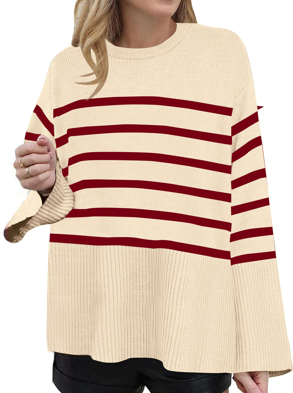 Elarova | Übergrösse StrickPullover