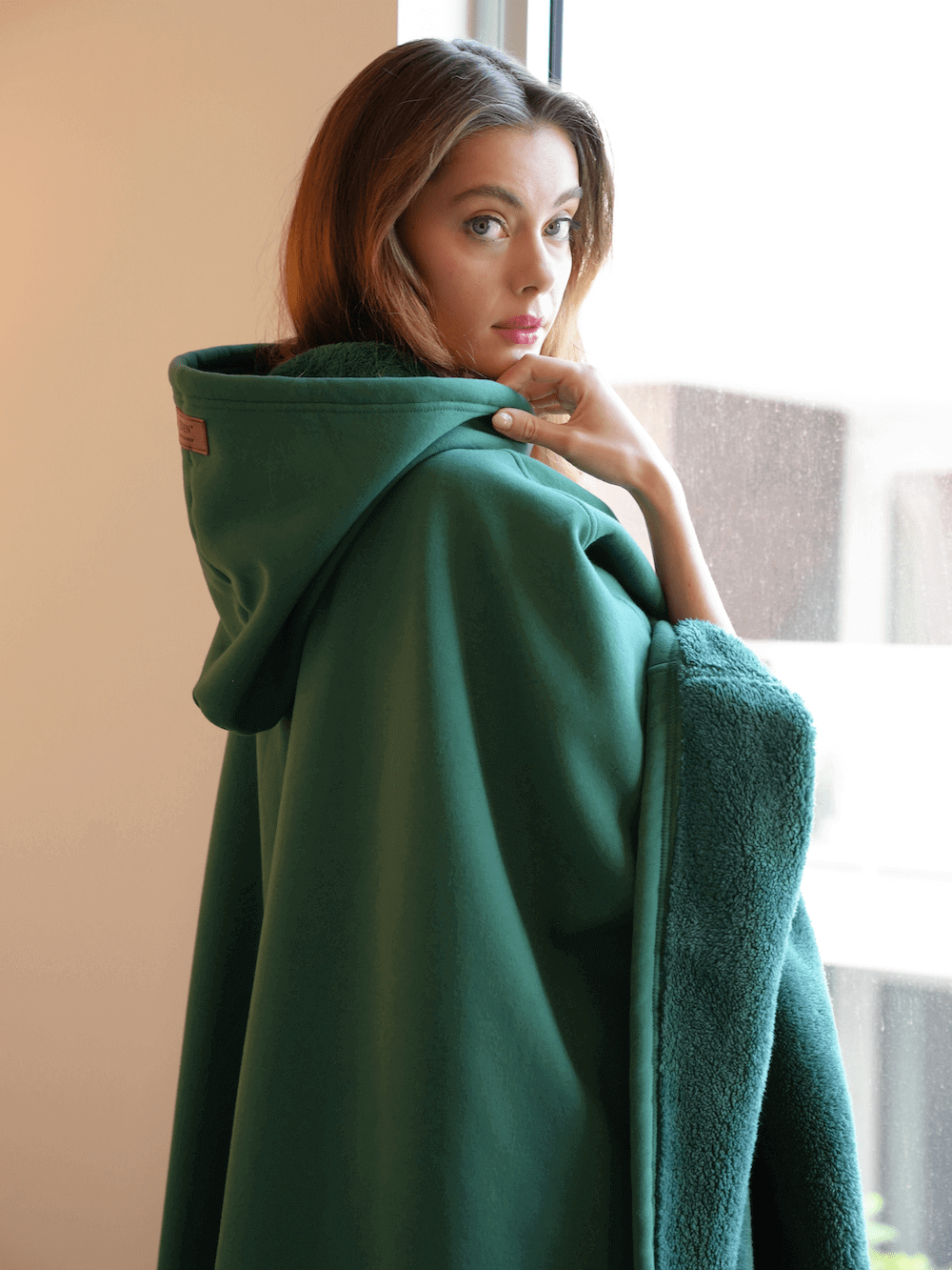 Elarova | Übergröße Wärme & Kuschelige Decken Kapuzenpulli Für Jeden Tag