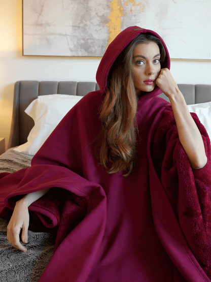 Elarova | Übergröße Wärme & Kuschelige Decken Kapuzenpulli Für Jeden Tag