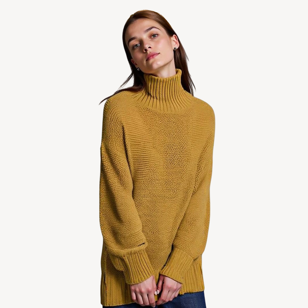Elarova | Übergroßer Rollkragenpullover