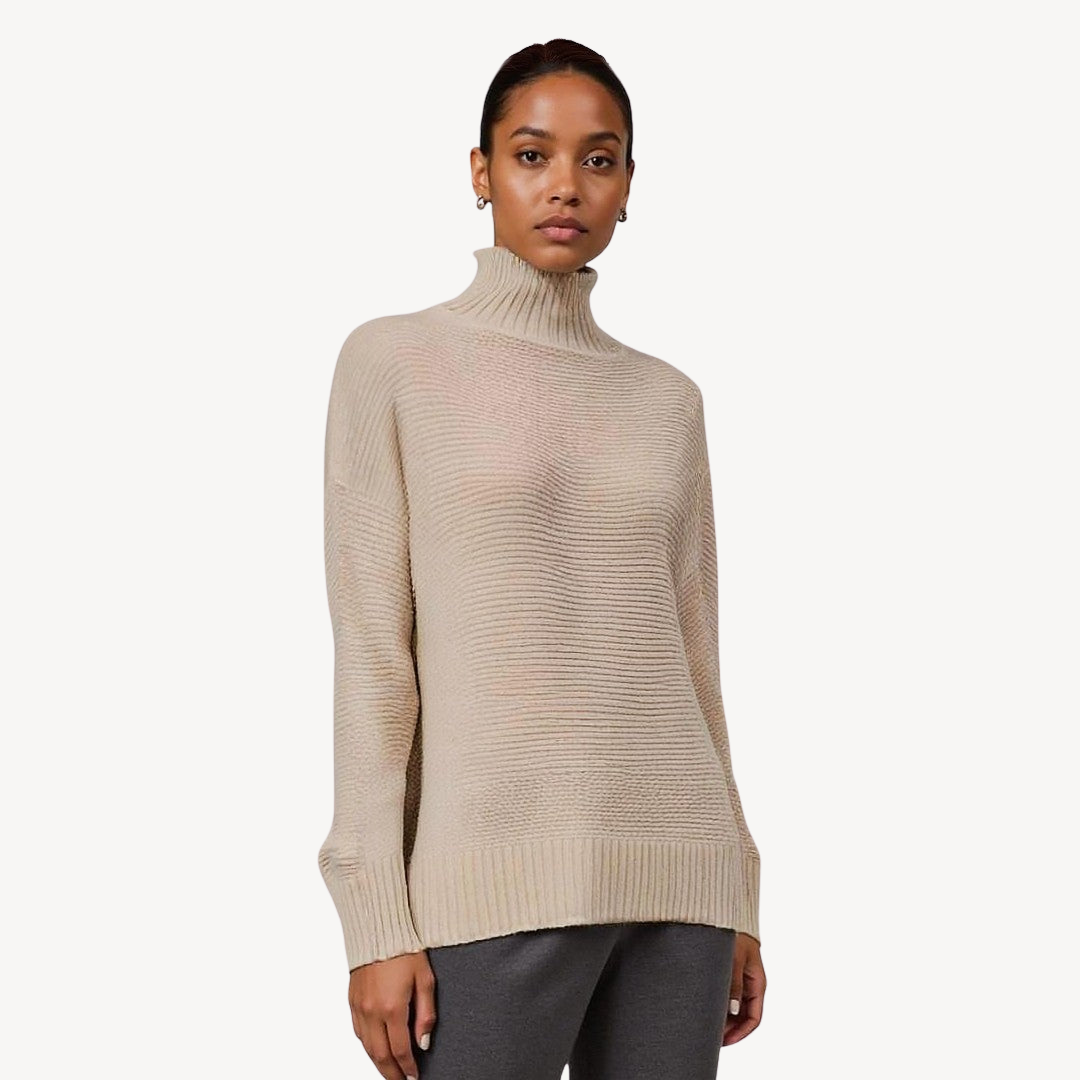 Elarova | Übergroßer Rollkragenpullover
