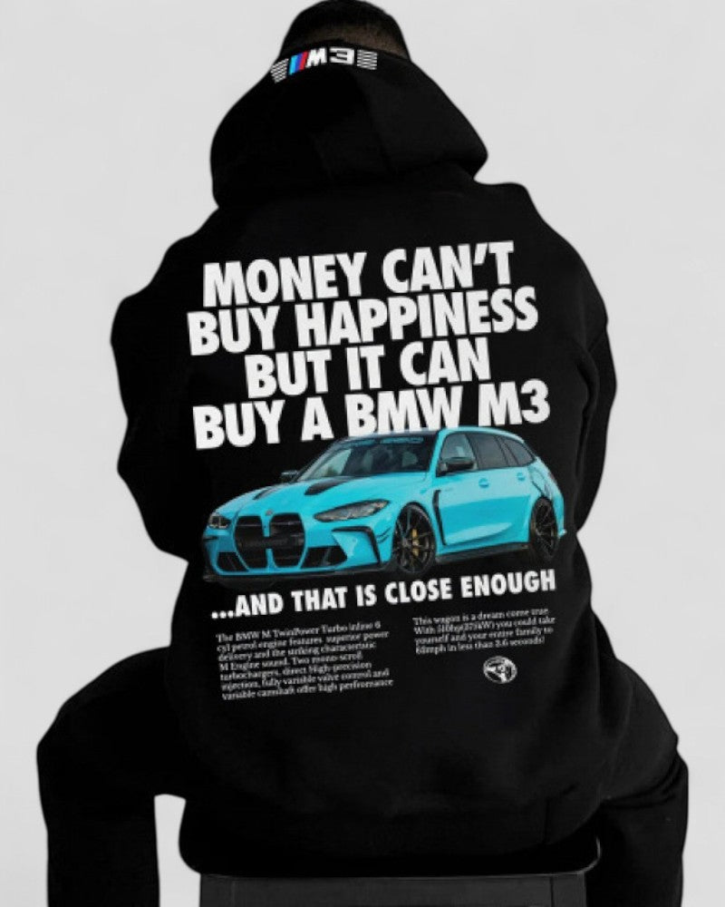 Elarova | Übergroßer Unisex-Hoodie mit Renngrafik