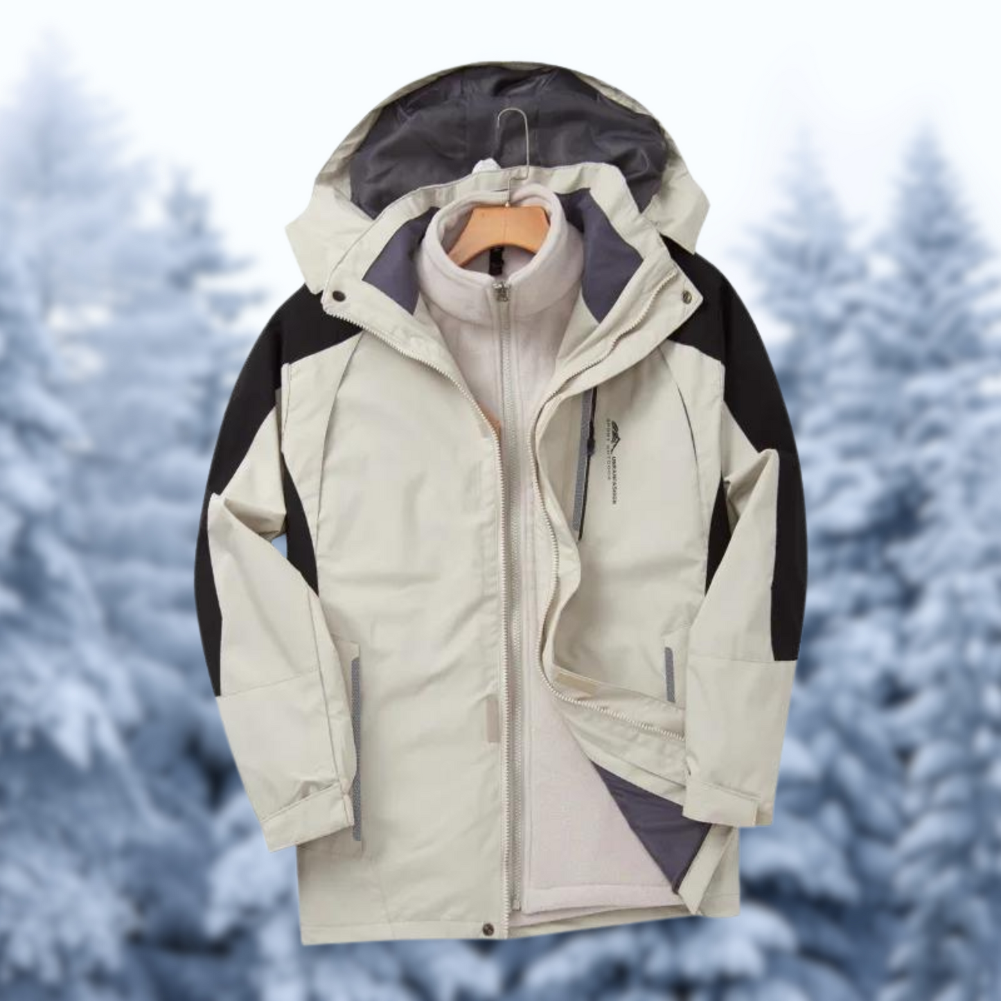 Elarova | Ultra-schützende 3-in-1-Jacke