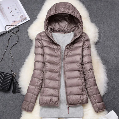 Elarova | Ultraleichte Daunenjacke